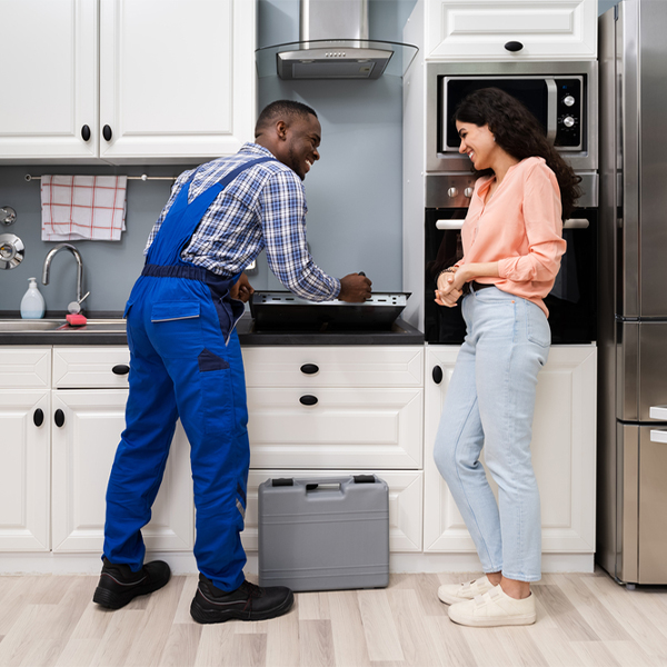 how long does it typically take to complete cooktop repair services in Kerr Ohio